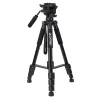 Trepied profesional 56 - 165 cm din aluminiu cu cap 3-Way si monopied cu suport telefon