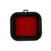 Filtru colorat pentru filmari subacvatice compatibil Gopro hero 3+ / 4, SJCAM (Rosu)