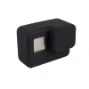 Carcasa de protectie din silicon fara rama, compatibila cu GoPro Hero 5 / 6 / 7 (Negru)