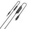 Cablu Lightning / Jack 3.5mm MFi, cu telecomanda de control casti cu fir iPhone 7/7 plus (Negru)