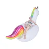 Saltea gonflabila mare - Unicorn (Alb)