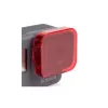 Filtru colorat pentru filmari subacvatice compatibil GoPro Hero 5 / 6 / 7 (Rosu)