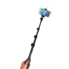 Monopod Profesional 42cm - 125cm pentru camere video sport, telefoane