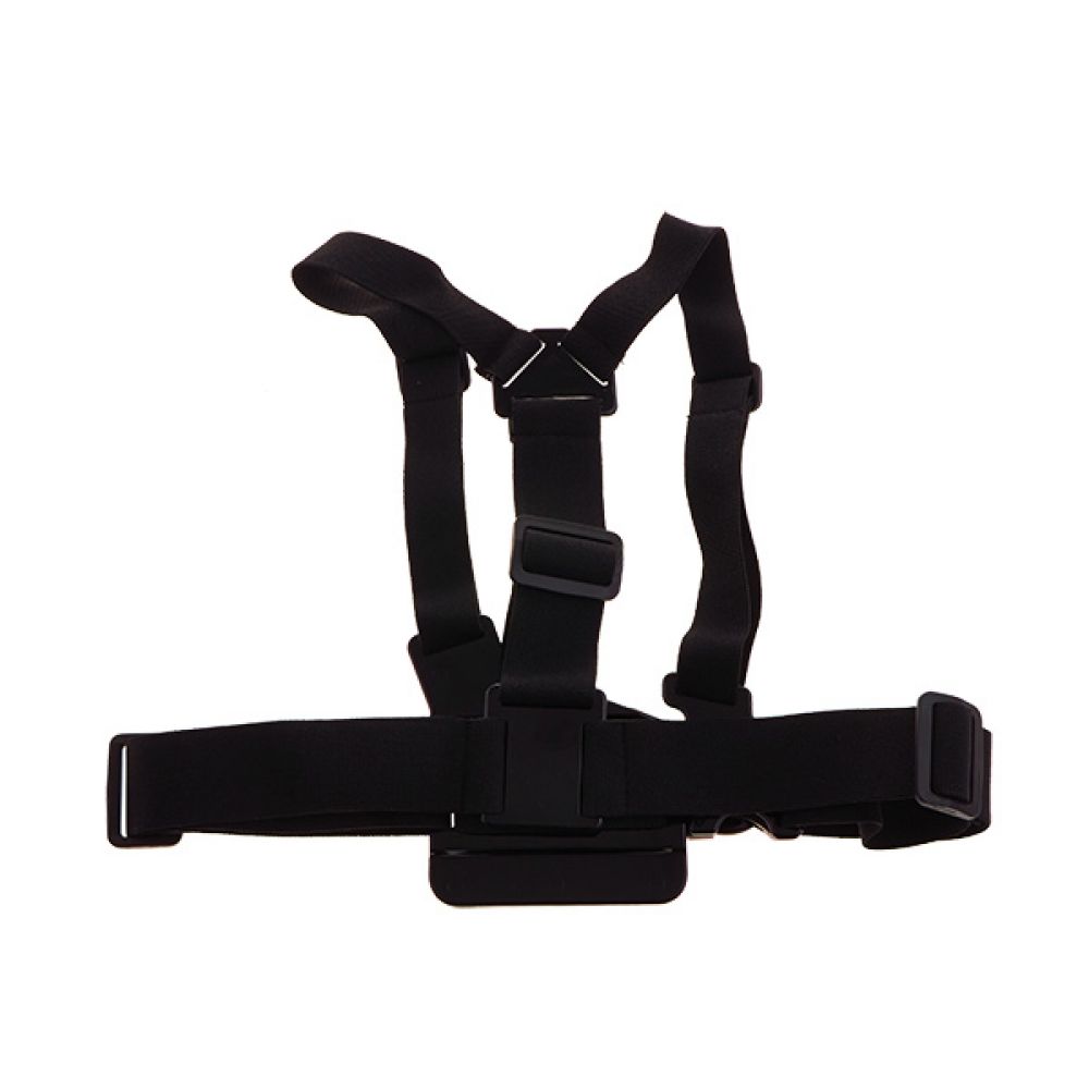 Ham pentru piept cu surub pivot Widjit pentru camere video sport (Negru)